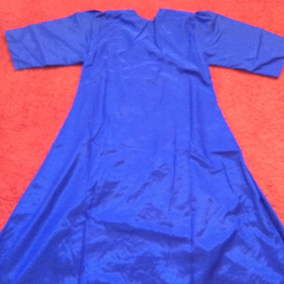 vintage 80s purple silk beaded embroidered gown NWOT ๐HOST PICK ๐ - Picture 5 of 12